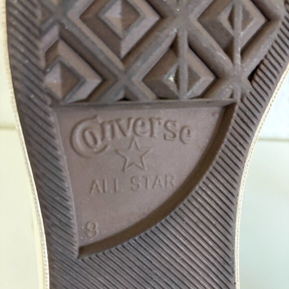 CONVERSE x CDG Size M9 / W11 Chuck 70 Polka Dot Sneakers Black - Picture 9 of 11